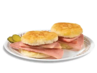 2 COUNTRY HAM BISCUITS