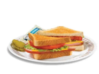 HAM & CHEESE (LETTUCE & TOMATO)