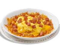 HAM EGG & CHEESE HASHBROWN BOWL