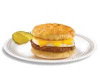 SAUSAGE, EGG & CHEESE BISCUIT